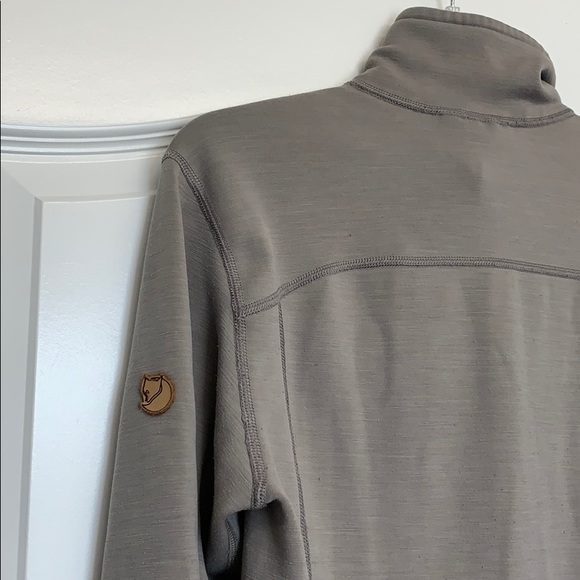 Fjallraven Gray Full-Zip Sweatshirt - Picture 4 of 11
